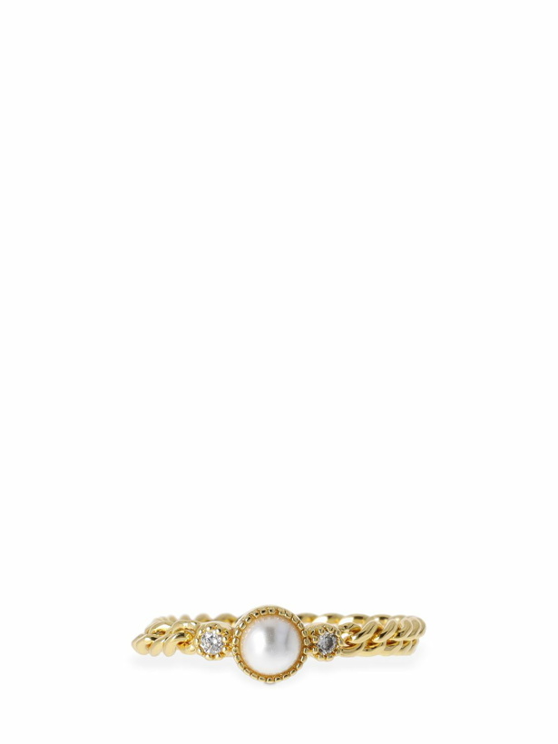 Photo: ZIMMERMANN - Collage Fine Chain & Faux Pearl Ring