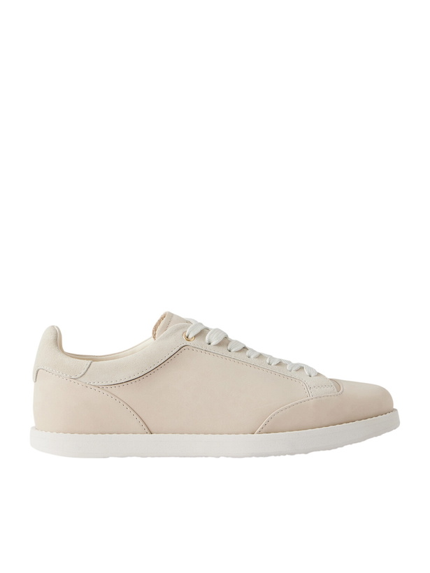 Photo: Brunello Cucinelli - Suede Sneakers - Neutrals