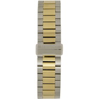 Gucci Silver and Gold G-Timeless Bee Watch