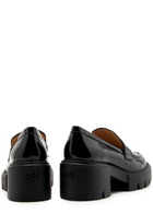 Stuart Weitzman Soho 75 Patent Leather Loafers Black