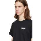 Levis Black Wordmark T-Shirt
