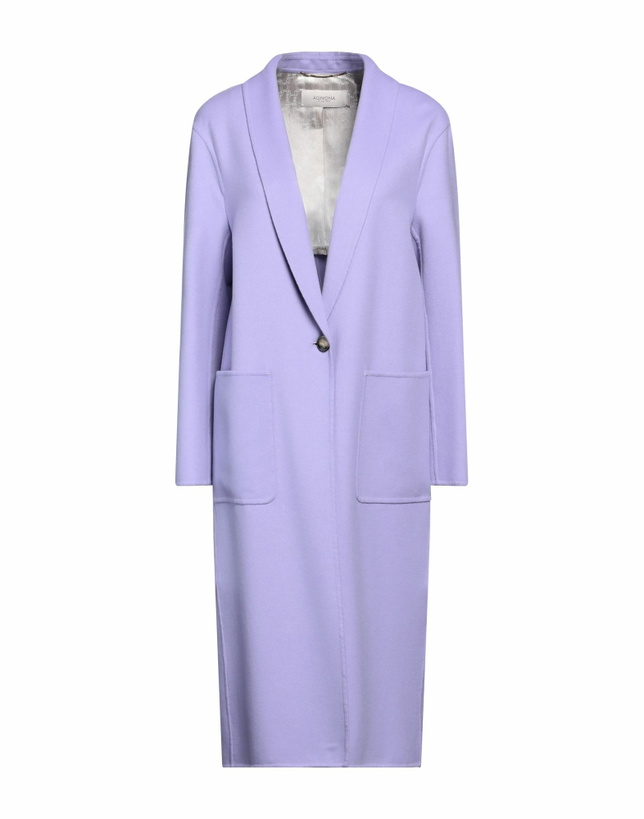 Photo: Agnona Womens Overcoat & Trench Coat Mauve