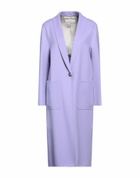 Agnona Womens Overcoat & Trench Coat Mauve
