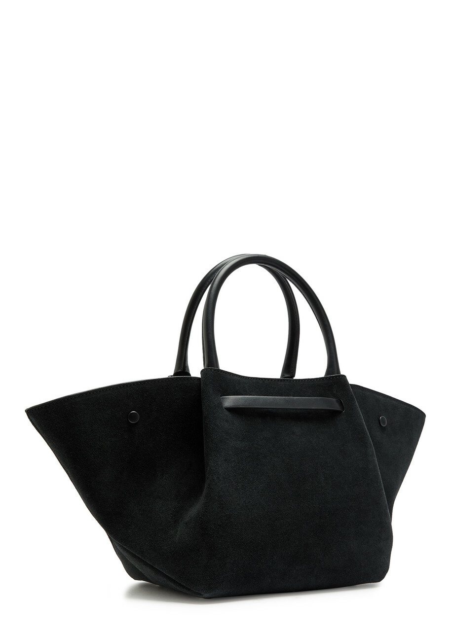 Demellier The Midi New York Grained Leather Tote bag - Black - One Size