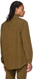 Diesel Tan D-Simply-Over Shirt