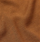 TOM FORD - Slim-Fit Silk Polo Shirt - Brown