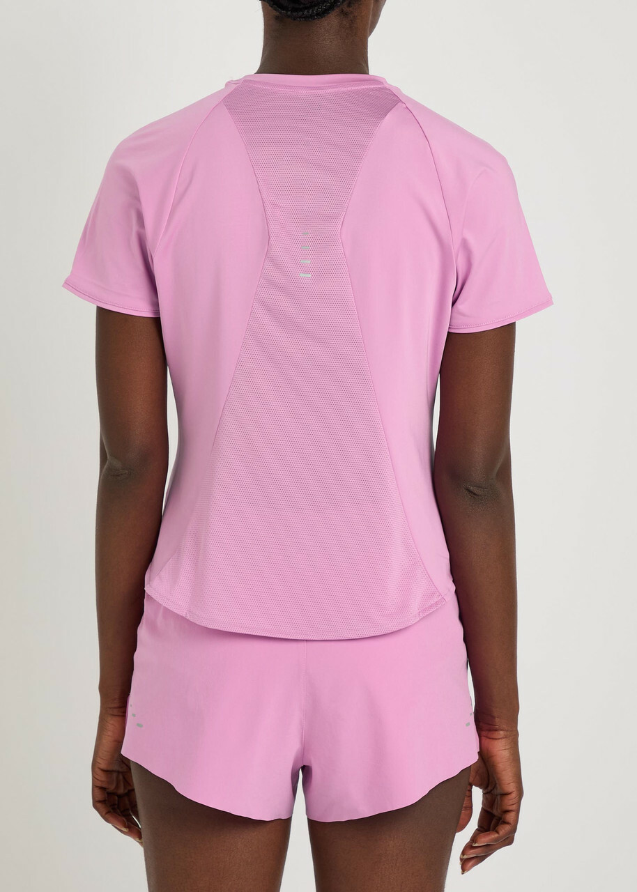 Nike Swift Dri-fit Stretch-jersey Running top Pink