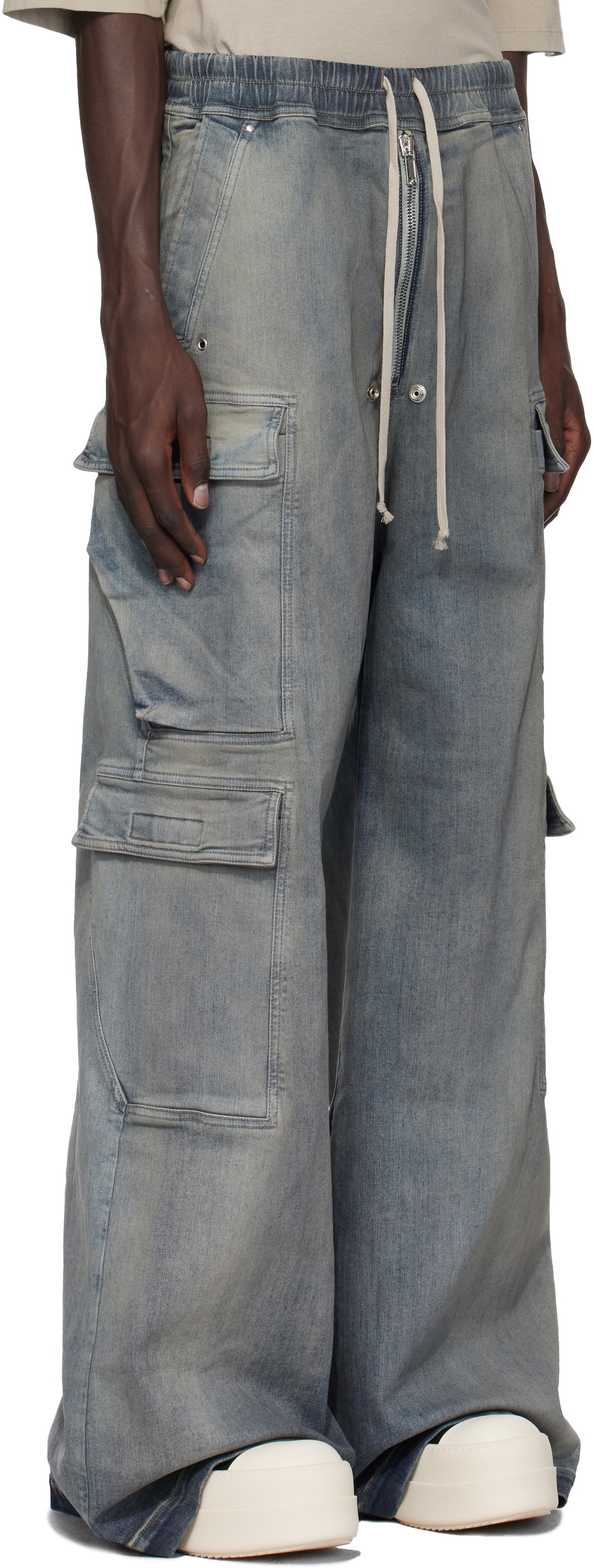 パンツ RICK OWENS Porterville Cargo Pants 44 Khaki Porterville Cargobelas Cargo Pants by Rick Owens on Sale