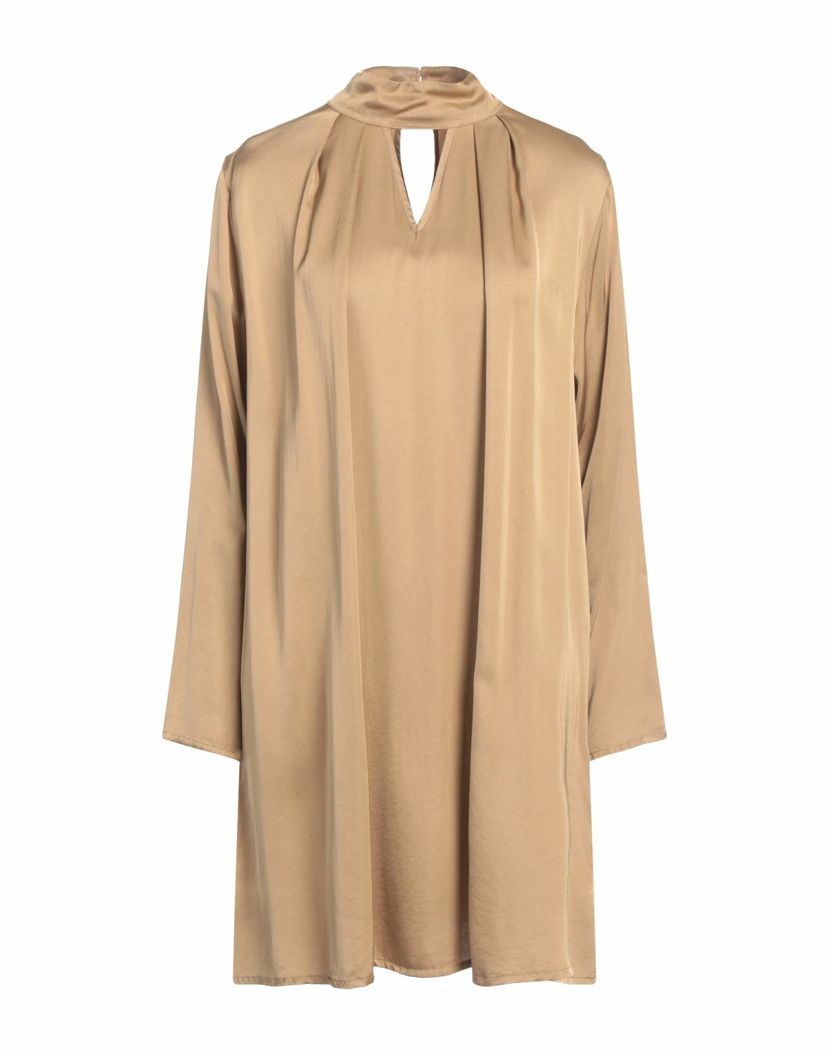 Manila Grace Womens Mini dress Camel