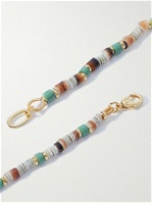 Roxanne Assoulin - Shell, Enamel and Gold-Tone Beaded Necklace