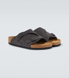 Birkenstock Zurich suede slides