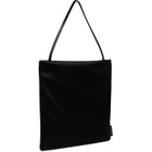 Loulou de Saison Black Anthea Satin Day Tote