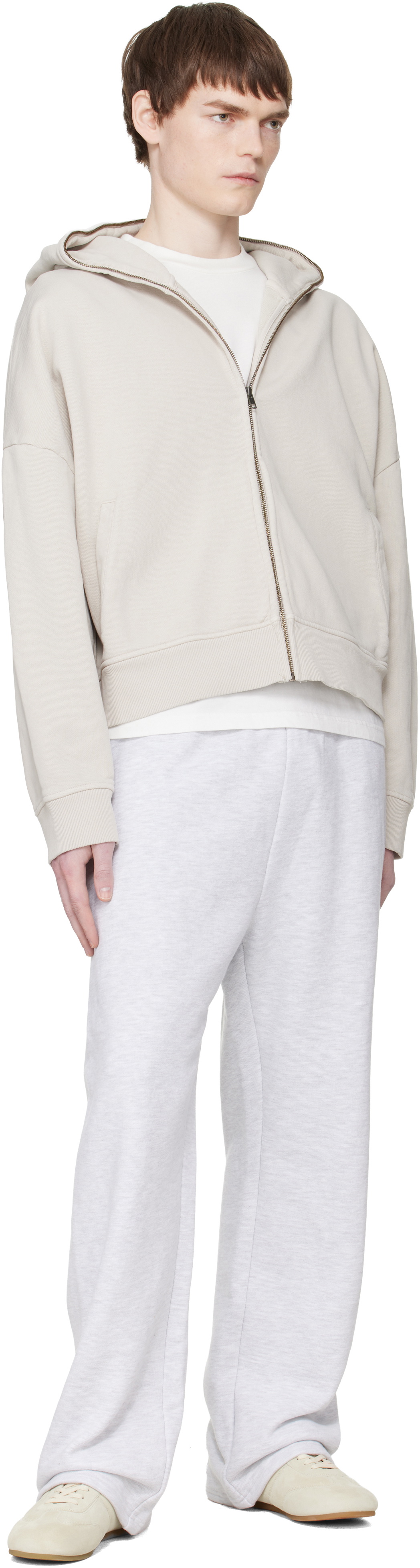 Entire Studios Off-White Eternal Zip Hoodie