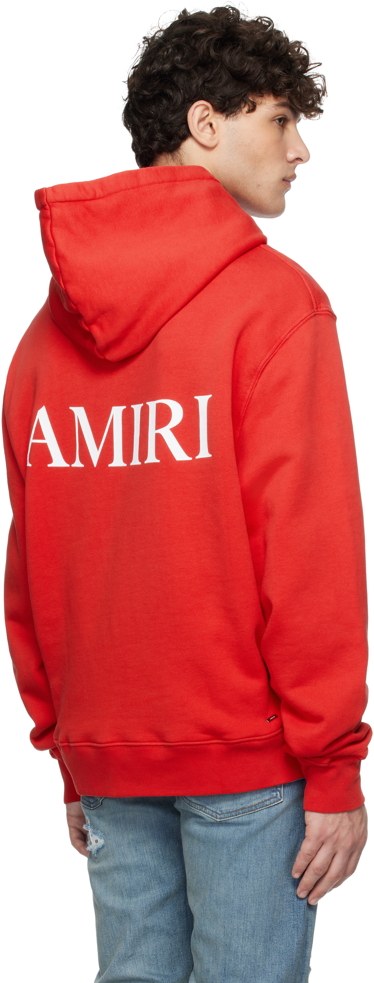 【関税込み】AMIRI レッド Core フーディ AMIRI Red MA Core Logo Hoodie Amiri
