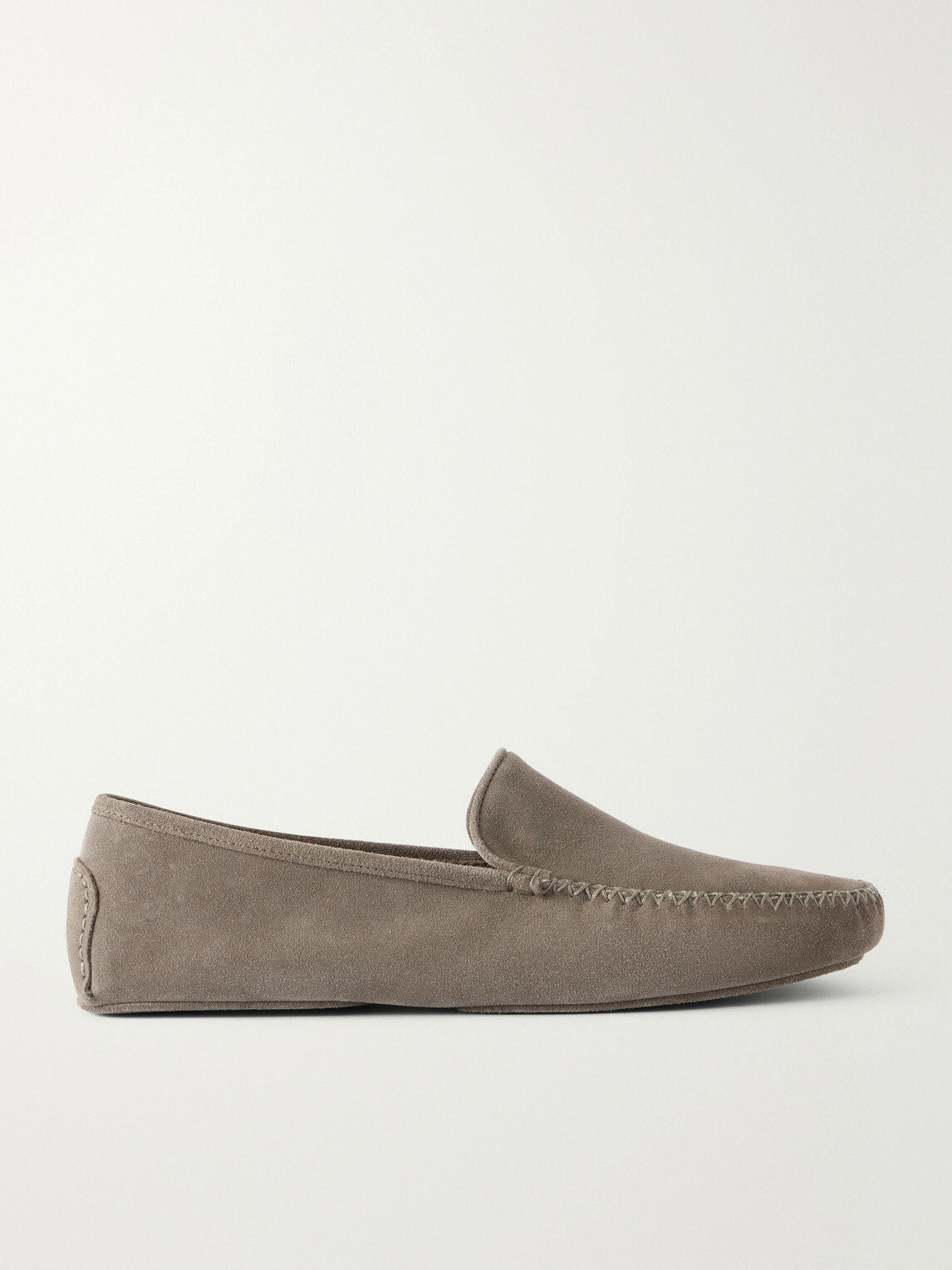 Thom Sweeney - Suede Slippers - Neutrals