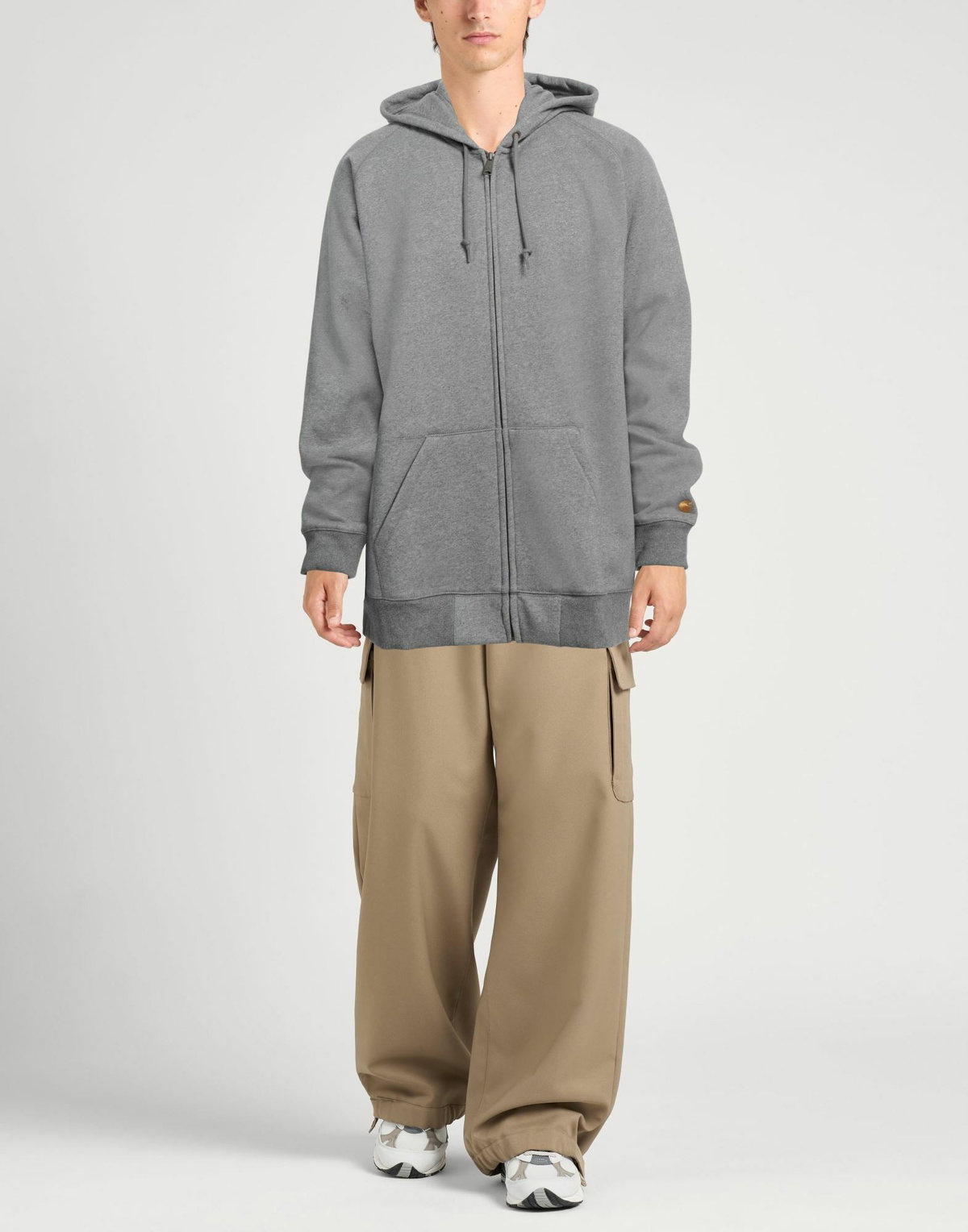 Carhartt Mens Sweatshirt in Grey