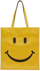 Moschino Yellow SMILEY Shopper Tote