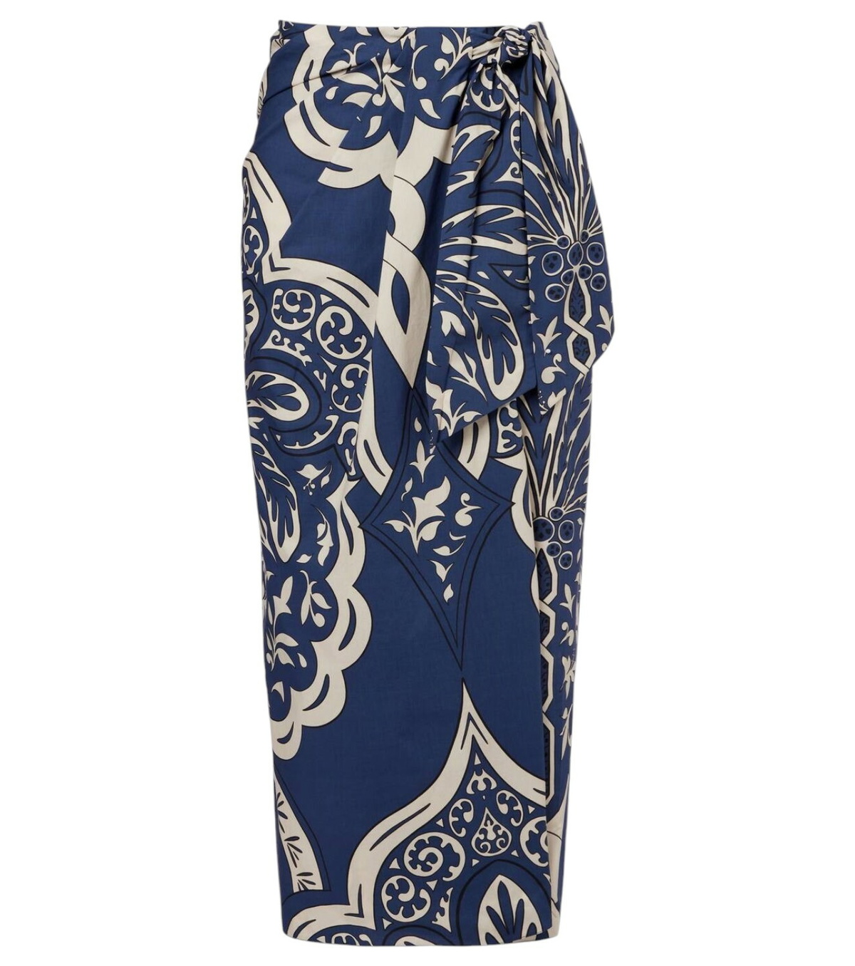 Johanna Ortiz Striped gathered maxi skirt Johanna Ortiz