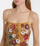 Rachel Gilbert Francesca embellished cocktail dress