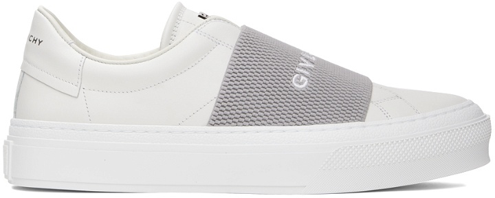 Photo: Givenchy White & Gray City Sport Sneakers