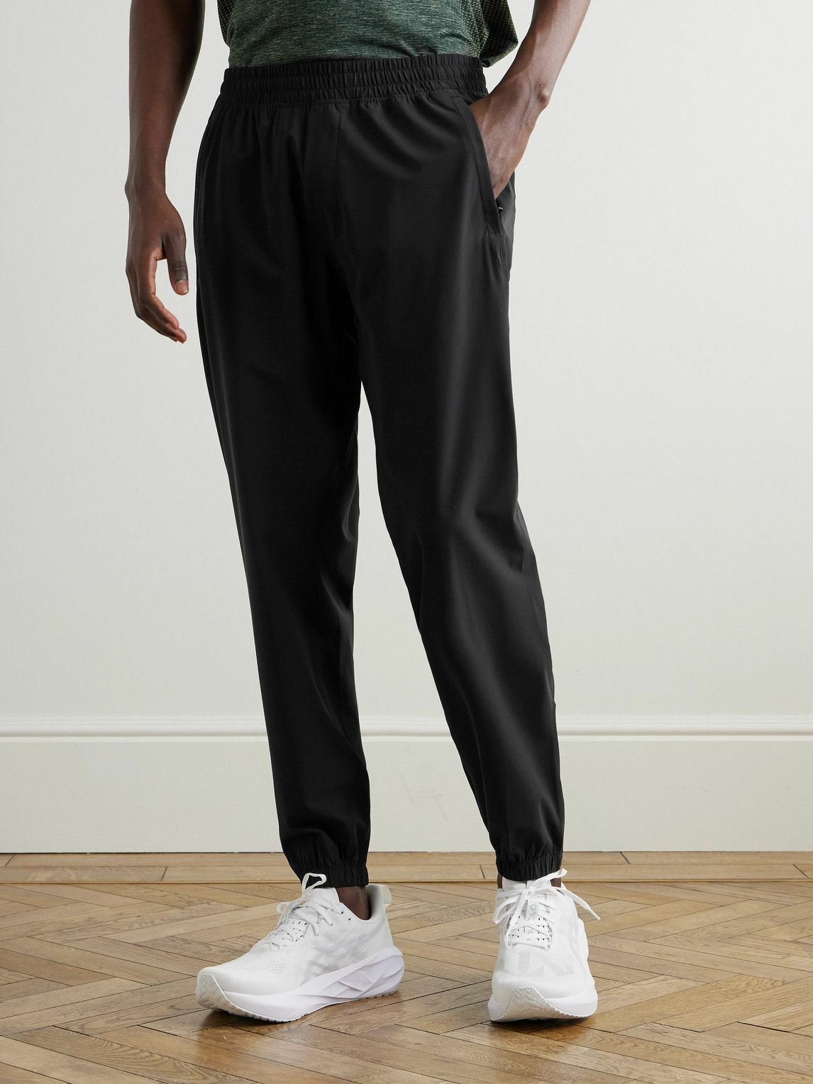 Lululemon - Pace Breaker Tapered Stretch Recycled-Shell Track Pants - Black