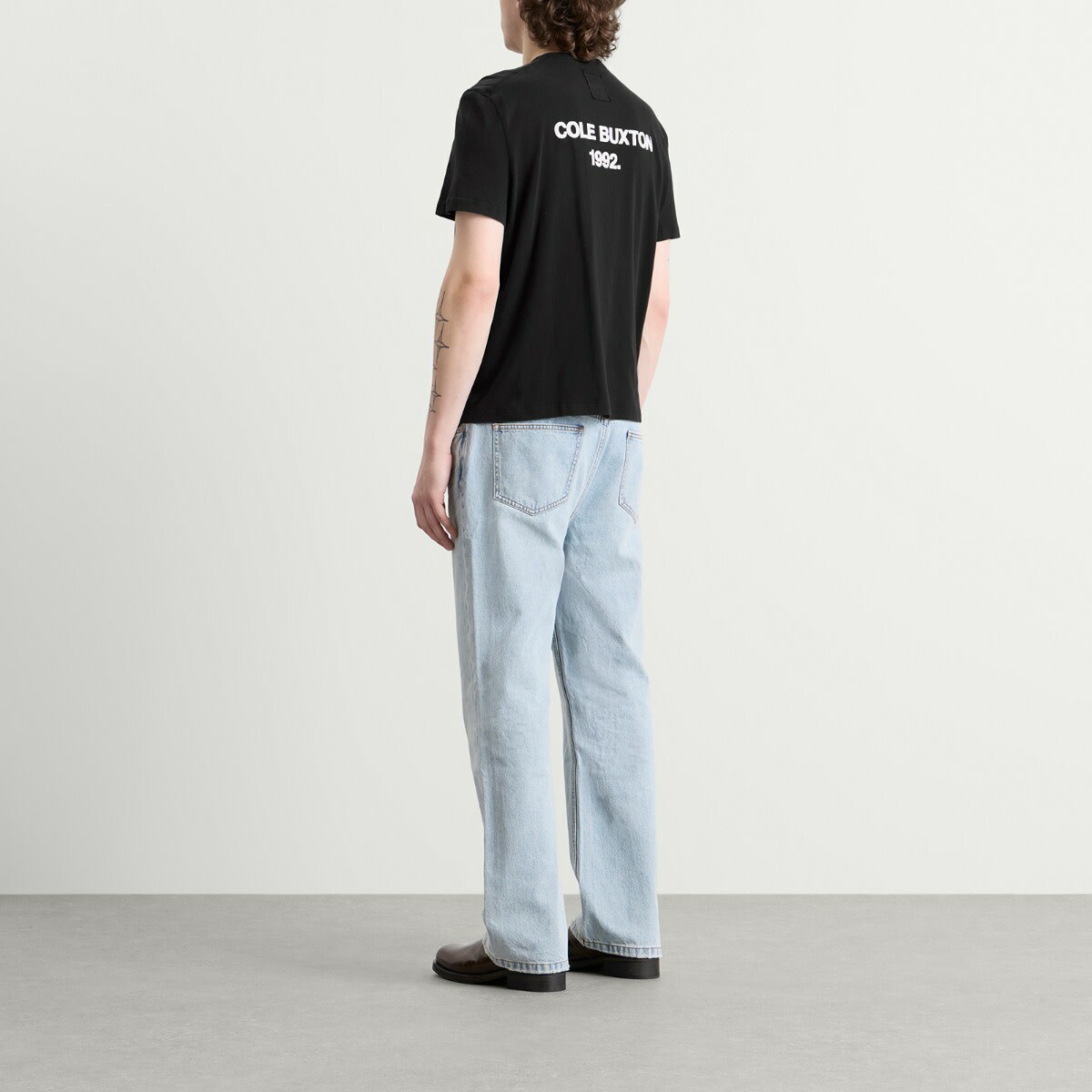 Cole Buxton Men's CB 1992 Backstage T-Shirt in Vintage Black
