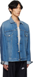 Bless Two-Pack Blue Maryam Nassir Zadeh Edition N°80 Denim Jackets