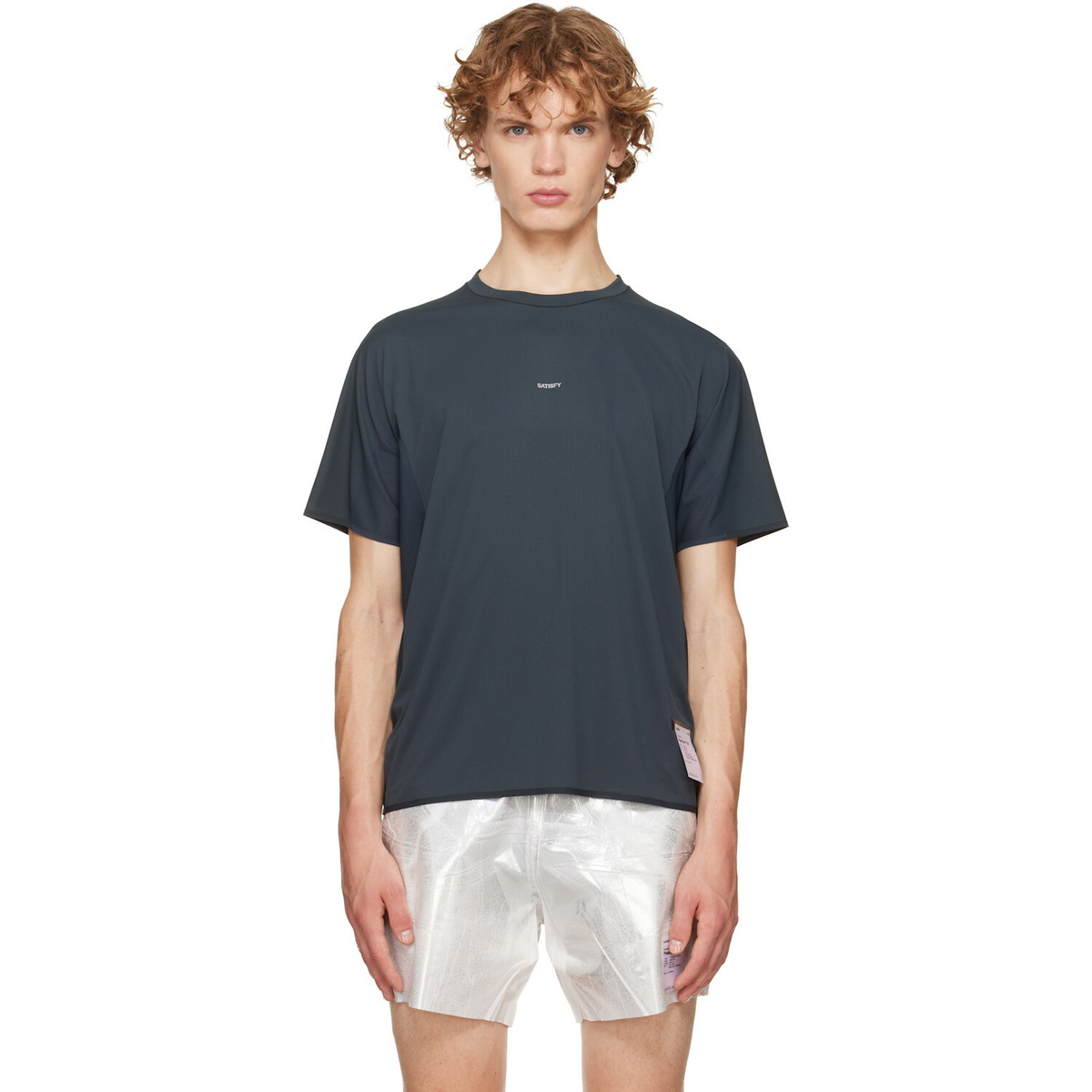 Satisfy Black AuraLite UV Running T‑shirt