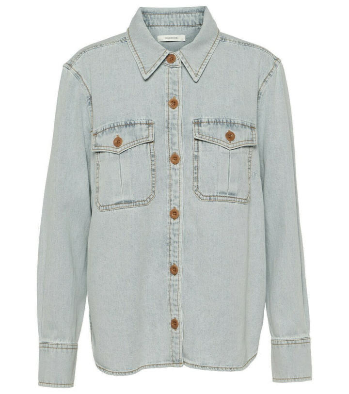 Photo: Zimmermann August denim shirt