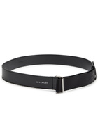 Givenchy Logo-jacquard Canvas and Leather Belt - Black - One Size