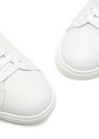 Lanvin DDB0 Leather Sneakers White And Black