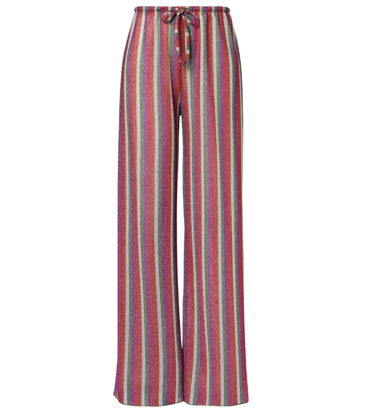 Photo: Oséree Lumière striped wide-leg pants