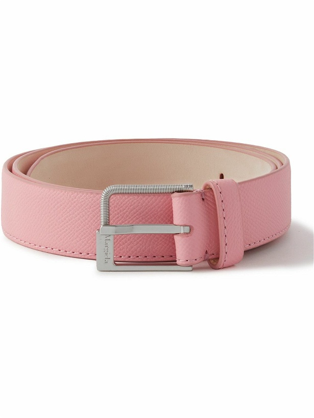 Photo: Maison Margiela - 3cm Full-Grain Leather Belt - Pink