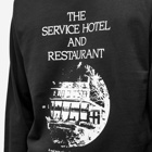 Service Works Men's Service Hotel Long Sleeve T-Shirt in Black