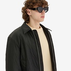 Loewe Eyewear Oversized Cat Eye Sunglasses in Black 