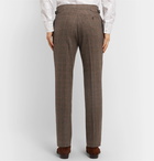 Kingsman - Brown Slim-Fit Prince of Wales Checked Wool Suit Trousers - Brown