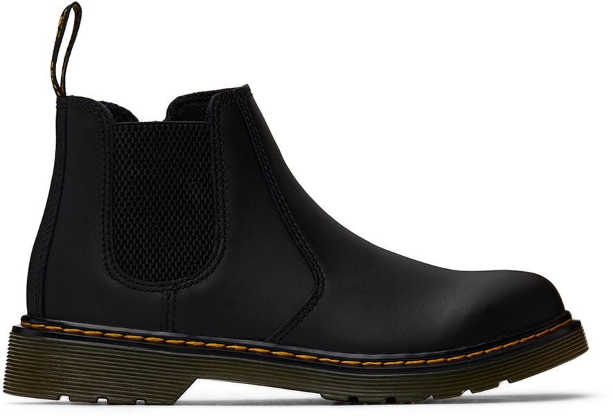 Dr. Martens Kids Black 2976 Big Kids Chelsea Boots Dr. Martens