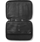 This Is Ground - Mod Tablet Mini Full-Grain Leather Pouch - Black