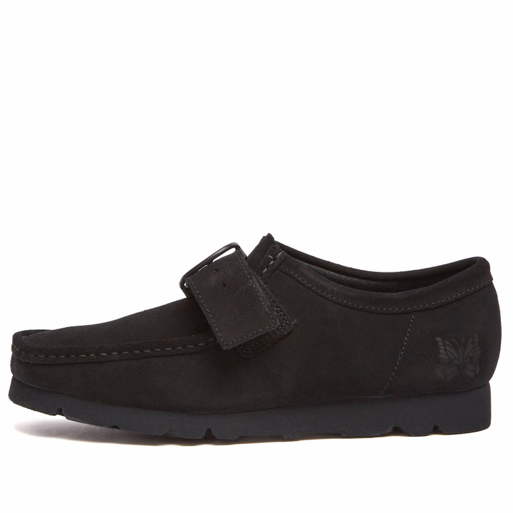 Photo: Clarks Originals x Needles Wallabee Strap in Black Sde