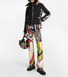 Pucci - x Fusalp printed leather ankle boots