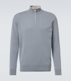 Eleventy Cashmere half-zip sweater