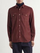 Boglioli - Cotton-Corduroy Shirt - Red
