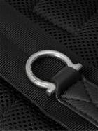 Salvatore Ferragamo - Logo-Embossed Leather Backpack