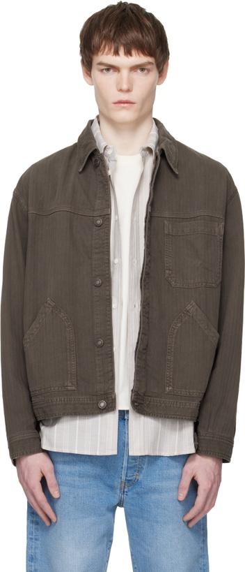 Photo: JEANERICA Brown Noa Jacket