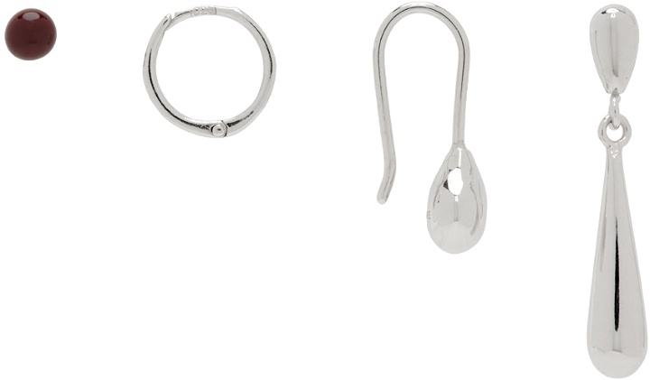 Photo: LEMAIRE Silver Piercings Earrings Set
