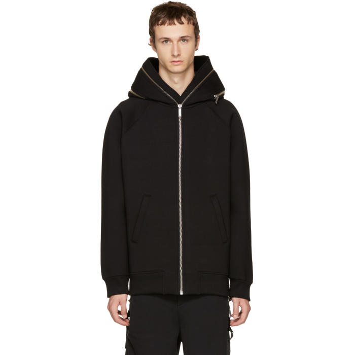 Public School Black Sull Zip Hoodie Public School