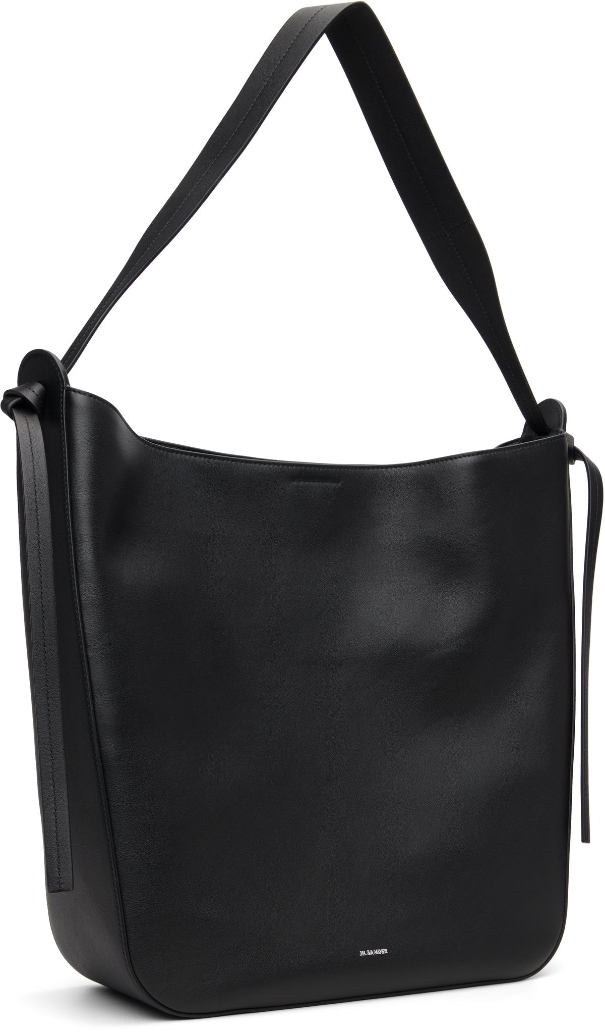 Jil Sander Black Knot Shopper Tote