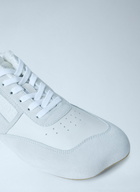 MM6 Maison Margiela Suede and Leather Low-Top Sneakers