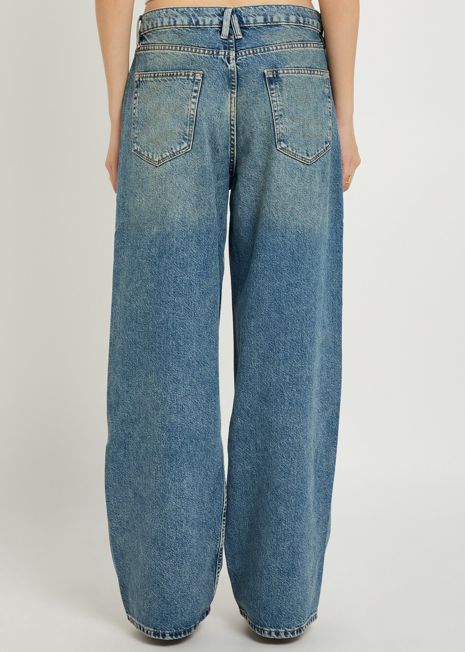 Good American Good Standard Straight-leg Jeans Blue