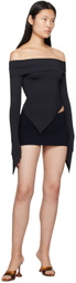 BINYA SSENSE Exclusive Black Abril Long Sleeve T-Shirt